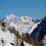 scorcio su grand combin e mont velan