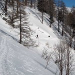 ancora su un traverso
