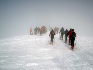 arrivo in vetta