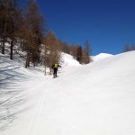 nel poco marcato canale
