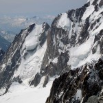 da sin l'aig. noire, la blanche e il pilier d'angle