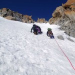 sul pendio iniziale