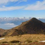bec di nona con la dorsale da percorrere