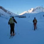 arrivo alla seggiovia