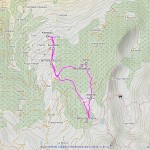 chamolè arrivo seggiovia mappa itinerario