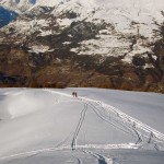 sull'ampia dorsale