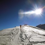 arrivo in vetta