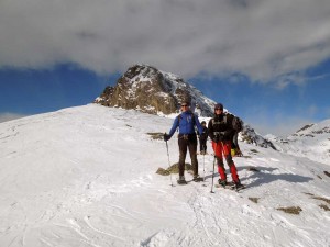 davanti al mucrone