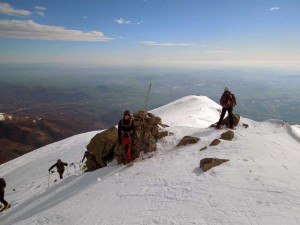 dalla punta la pianura