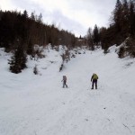 attraversando il canalone