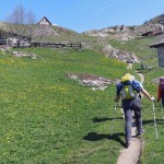 arrivo al rifugio