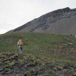 dosso a sinistra della cascata
