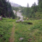 deviazione al masso isolato