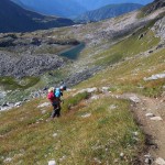 tornanti verso il colletto