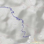 Lago inf di ciamousseretto mappa itinerario