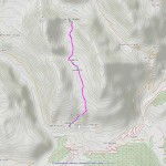 col des orgeres mappa itinerario