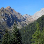 il vallone di chambave e il colle dalla partenza