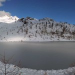 arrivo al lago
