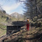 arrivo al colle fenetre