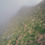 traverso sul pendio ripido
