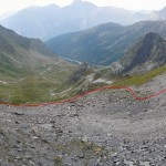 vallone di discesa