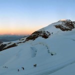 alba sul bianco,grand combin e lyskamm