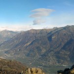 dal cavallaria verso la bassa valle d'aosta