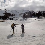 al termine delle piste