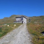 arrivo al rifugio