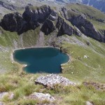 lago bringuez visto dalla punta goà