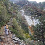 canalone con rocce lisce
