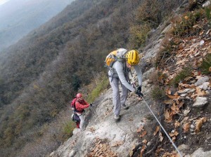arrivo alla grotta